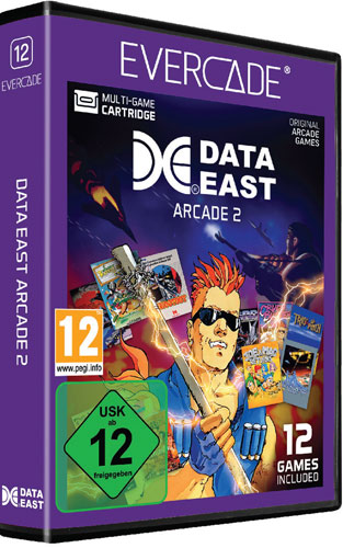 Evercade Data East Arcade Collection 2