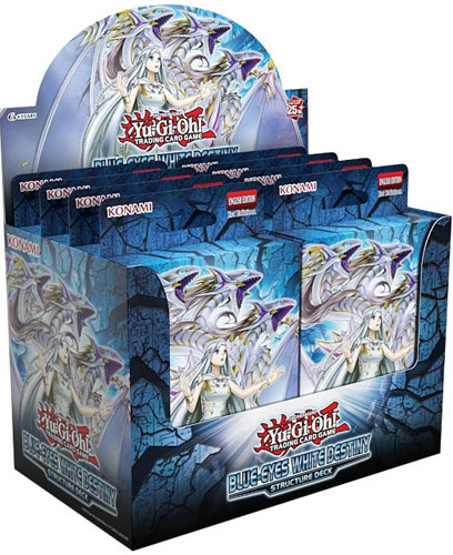 Yu Gi Oh!Booster-D-Blue-Eyes White Dest. 8-er
 Display 8-er  deutsch Struktur-Deck