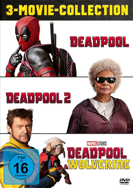 Deadpool  3er Movie-Collection (DVD) 
Min: 341/DD5.1/WS