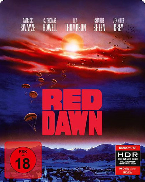 Red Dawn -  Die rote Flut (UHD+BR) LCE -SB- 
3-Disc Limited Collectors Edition im Steelbook