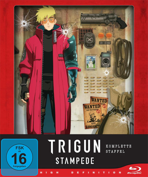 Trigun Stampede - Staffel 1 GA (BR) 
Gesamtausgabe Ep: 01-12, 2Disc