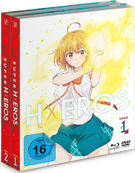 SUPER HxEROS - Gesamtausgabe (BR) 
Bundle Vol.1-2 BR&DVD