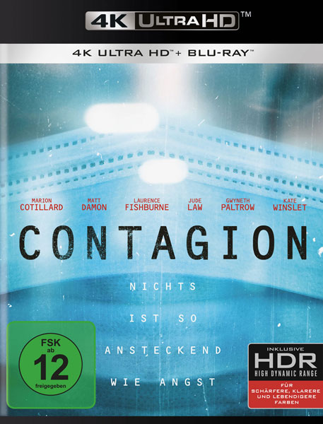 Contagion (UHD Replenishment (UHD+BR) 4K 
Min: 102/DD5.1/WS