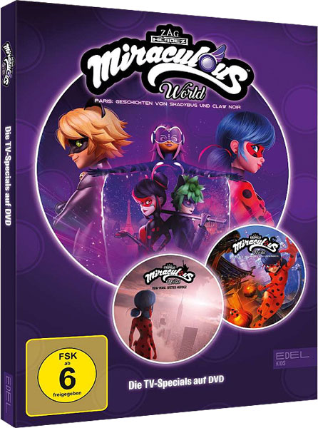 Miraculous: Ladybug & Cat Noir - TV Specials (DVD)
 3er Digipak