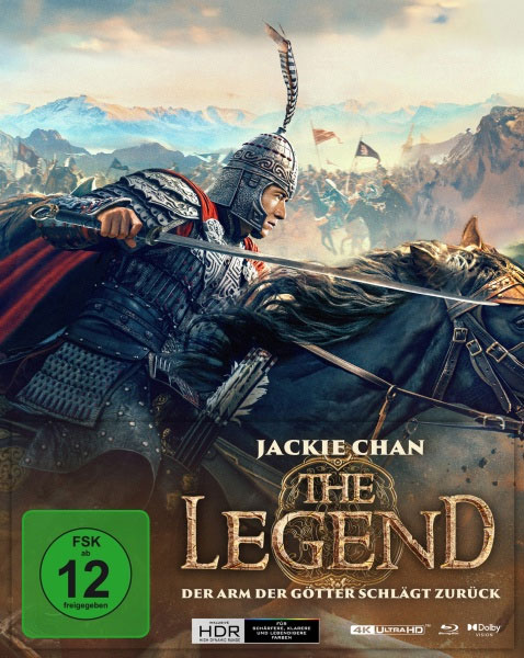 Legend - Der Arm der Götter schlägt zurück (UHD)LE
 Limited Mediabook UHD4K+BluRay 2Disc