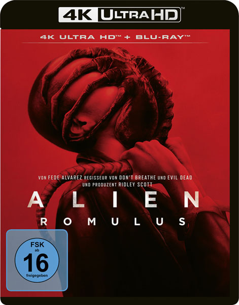 Alien: Romulus (UHD+BR) 4K 2Disc 
Min: 119/DD5.1/WS ersetzt Steelbook