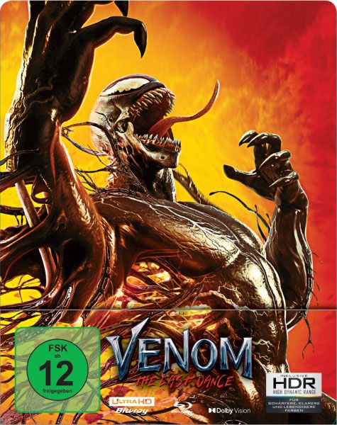 Venom: The Last Dance (UHD+BR) 4K LE -SB- 
Limitiertes Steelbook