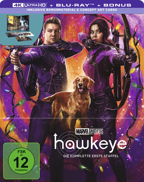 Hawkeye - Staffel 1 (UHD+BR) LE -SB- 
Limited Steelbook, 4K