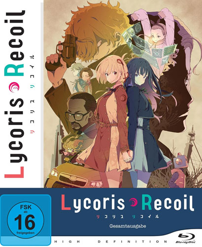 Lycoris Recoil - Gesamtausgabe (BR) 
2Disc, Episoden 01-13