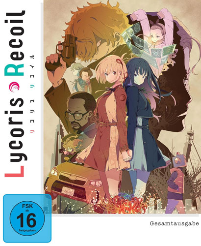 Lycoris Recoil - Gesamtausgabe (DVD) 
2Disc, Episoden 01-13