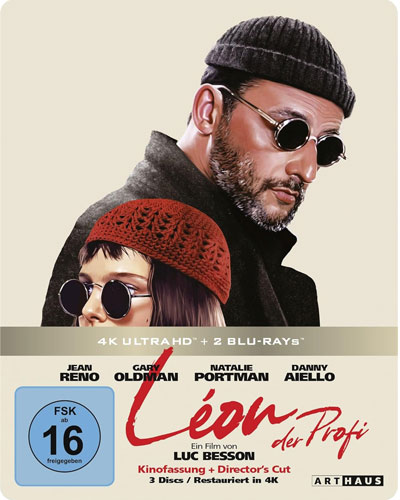 Leon - Der Profi (UHD+BR) Directors Cut + Kino
Min: 132/DD5.1/WS  Digital Remastered