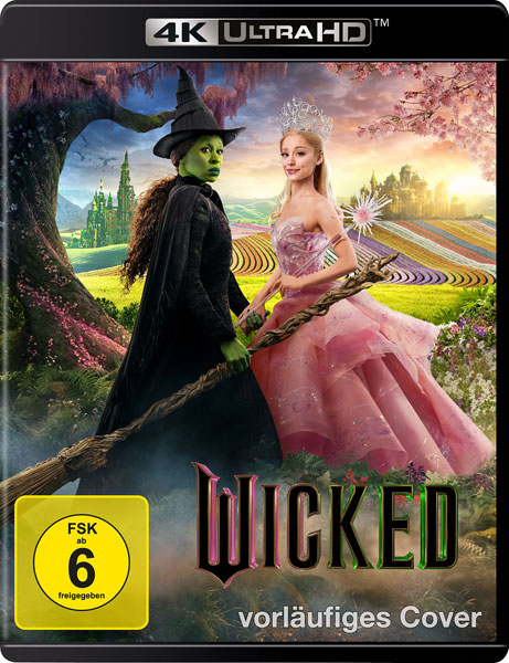 Wicked (UHD) 4K  1Disc 
Min: /DD5.1/WS