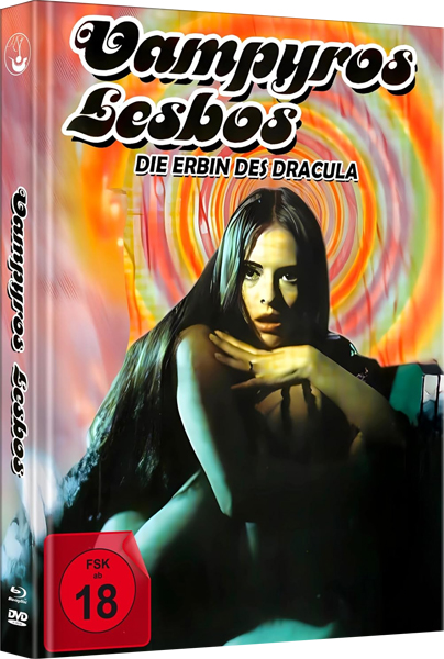 Vampyros Lesbos - Die Erbin des Dracula (BR+DVD) 
Limitiertes Mediabook, 2Disc