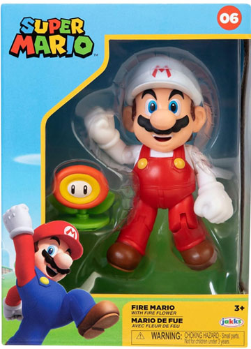 Merc Figur Super Mario Fire Mario 10cm