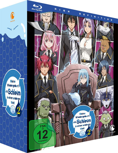 Meine Wiedergeburt als Schleim..  Staffel 2 (BR) 
Gesamtausgabe, 4Disc