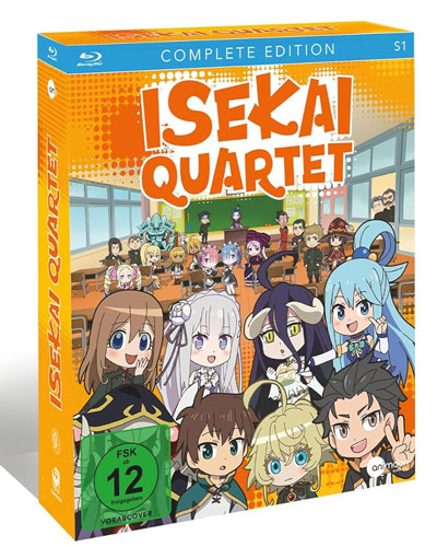 Isekai Quartet - Vol. 1 (BR) 
Min: 144/DD5.1/WS AniMoon