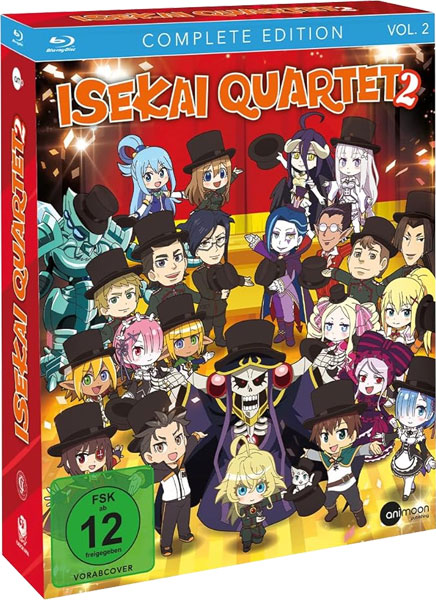 Isekai Quartet - Vol. 2 (BR) 
Min: 144/DD5.1/WS AniMoon