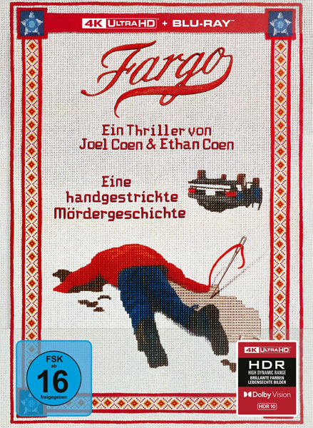 Fargo - Blutiger Schnee (UHD+BR) LCE -MB- 4K 
2-Disc Limited Collectors Edition im Mediabook