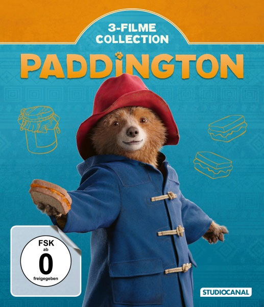 Paddington - 3 Filme Collection (BR) 
3Disc