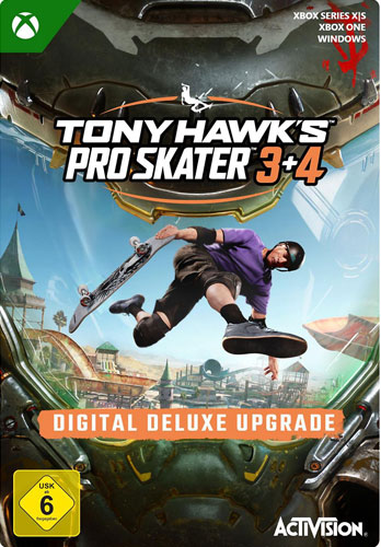Tony Hawks Pro Skater 3+4  XBSX  PIN  Deluxe Upgr.
 Digital for PC, XBox One/X/S