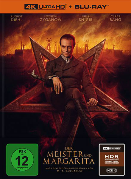 Meister und Margarita, Der (UHD+BR) LE -MB- 4K 
Limitiertes Mediabook, 4K Ultra HD + Blu-ray, 2Disc