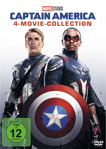 Captain America  4-Movie-Collection (DVD) 
Min: 505/DD5.1/WS 4Disc