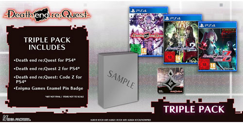 Death end re:Quest: Triple Pack  PS-4