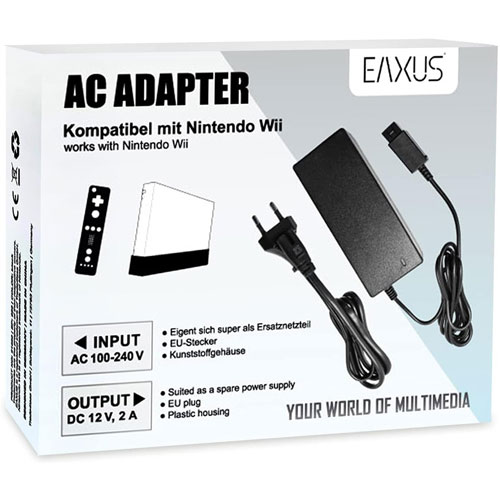 Wii Netzteil  AC Adaper EU Stecker