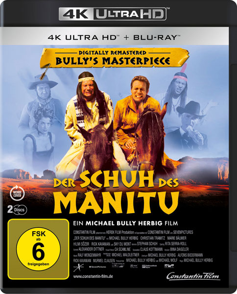 Schuh des Manitu, Der (UHD+BR) 4K Remastered 
Min: 86/DD/WS 2Disc, 4K