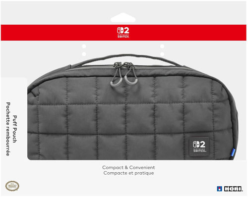 NSW2 Tasche gesteppt  schwarz
 HORI  offiziell lizenziert