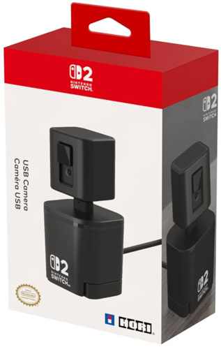 NSW2 Kamera USB  schwarz
 HORI  offiziell lizenziert