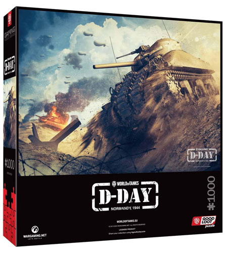 Merc  Puzzle World of Tanks D-Day
 1000 Teile