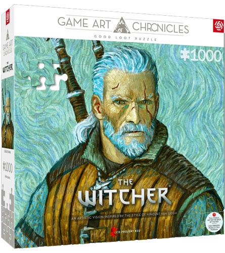 Merc  Puzzle Witcher Geralt & Vincent van Gogh
 1000 Teile