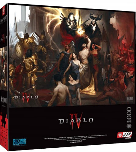 Merc  Puzzle Diablo IV Birth of Nephalem NEU
 1000 Teile