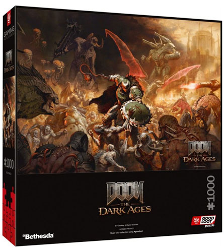 Merc  Puzzle Doom: The Dark Ages Slayers Rag
 1000 Teile