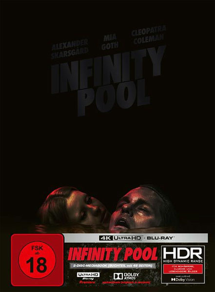 Infinity Pool (UHD+BR) LE -Mediabook- B 
2-Disc Mediabook, 4K