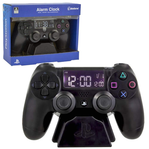 Merc PlayStation 4 Controller Wecker
 (schwarz)