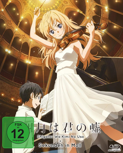 Sekunden in Moll - Shigatsu Wa Kimi No Uso (BR) 
Staffelbox, 2 Disc