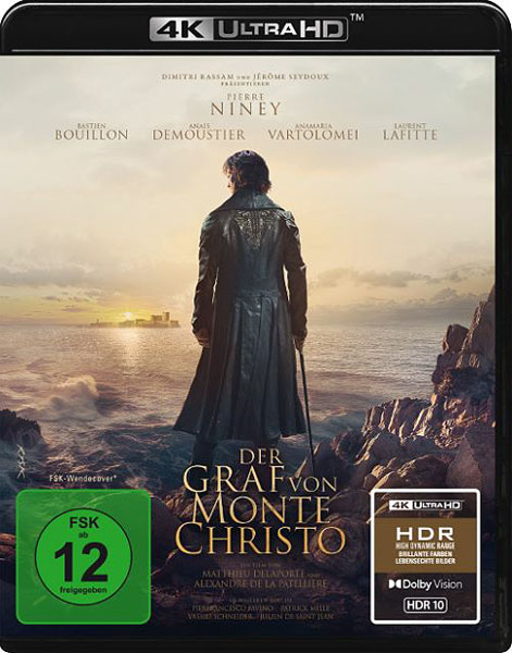 Graf von Monte Christo, Der (UHD) 4K 
Min: 178/DD5.1/WS