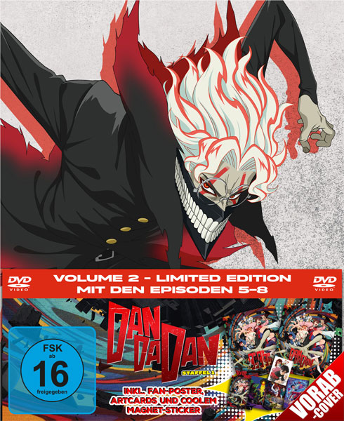 DAN DA DAN - Staffel 1.2 LTD. (DVD) 
Min: 96/DD/WS