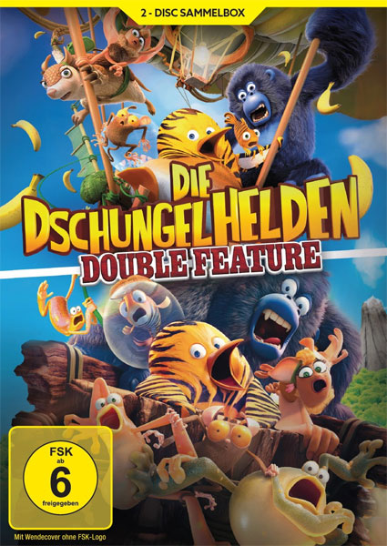 Dschungelhelden, Die - Double Feature (DVD) 
Min: 94+86/DD5.1/WS