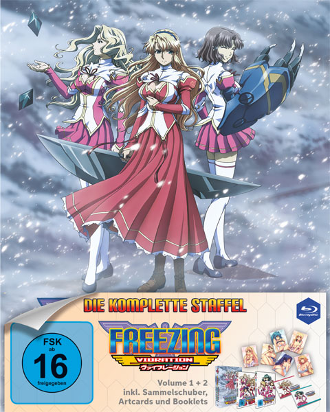 Freezing Vibration - Vol. 1&2 (BR) LTD mit -SS- 
Komplette Staffel im Sammelschuber Artcards & Booklet