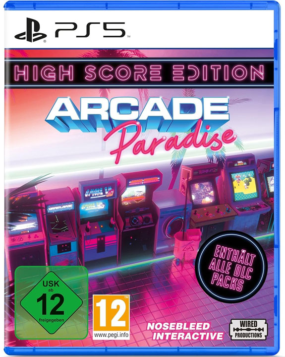 Arcade Paradise  PS-5  High Score Edition