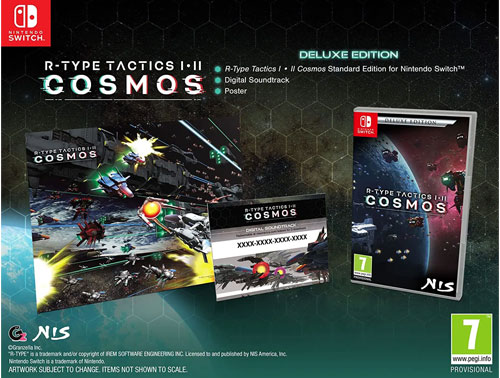 R-Type Tactics 1+2  Cosmos  SWITCH   Deluxe  UK