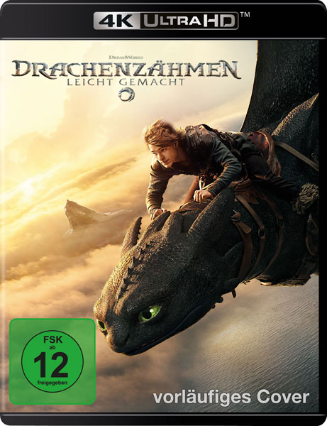 Drachenzähmen leicht gemacht (UHD) 4K 2025 
Min: 120/DD5.1/WS Live Action