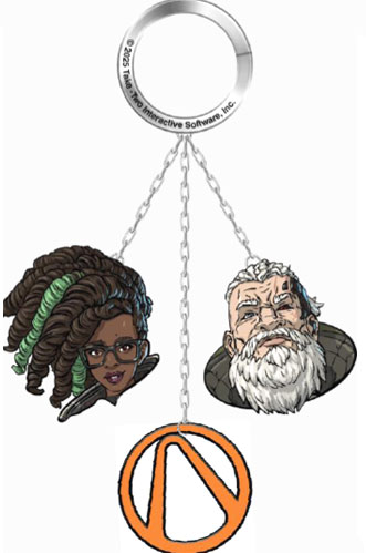 Merc  Borderlands 4 Keychain 