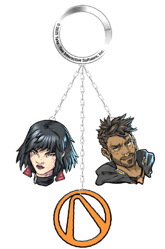 Merc  Borderlands 4 Keychain 