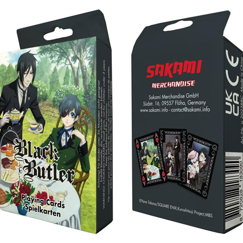 Merc Spielkarten - Black Butler
 52 Spielkarten