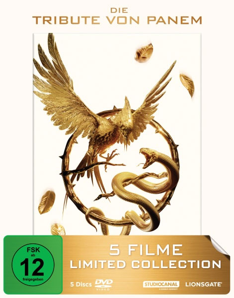 Tribute von Panem - 5 Filme Limited Col. (DVD) 
5Disc
