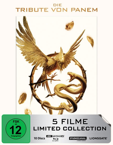 Tribute von Panem - 5 Filme Limited Col. (UHD+BR) 
5UHD/4K + 5BluRay Disc
